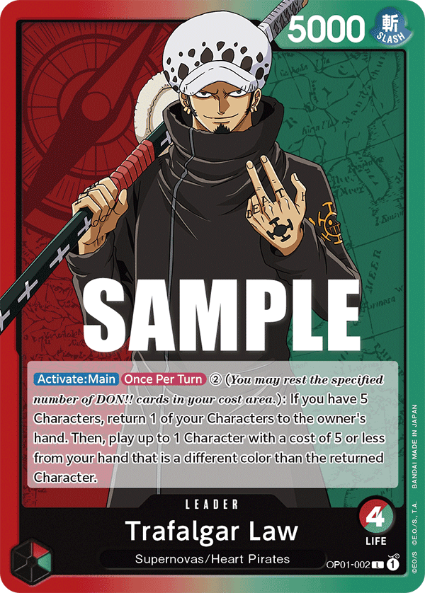 Trafalgar Law OP01-002@en