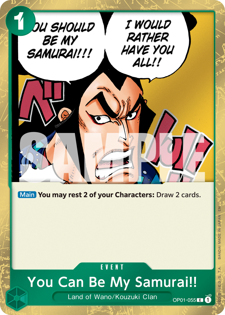 You Can Be My Samurai!! OP01-055_p1@en
