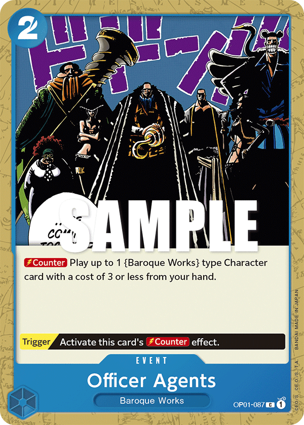 Officer Agents OP01-087@en