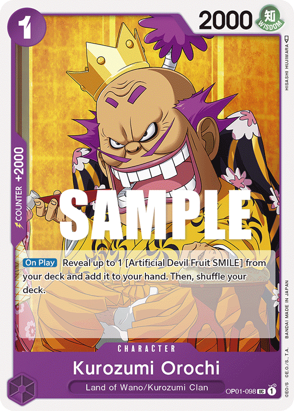 Kurozumi Orochi OP01-098@en