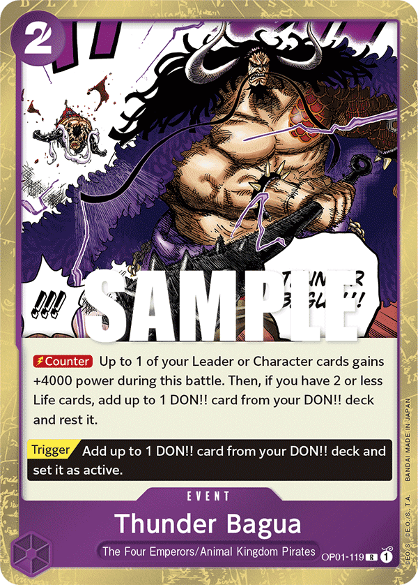 Thunder Bagua OP01-119@en