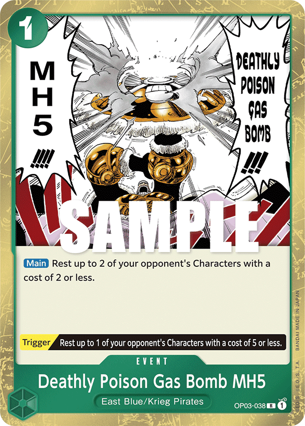 Deathly Poison Gas Bomb MH5 OP03-038@en