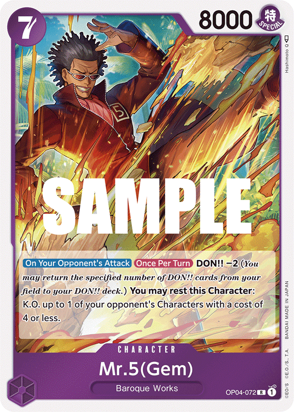 Mr.5(Gem) OP04-072@en
