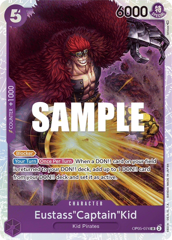 Eustass"Captain"Kid OP05-074@en