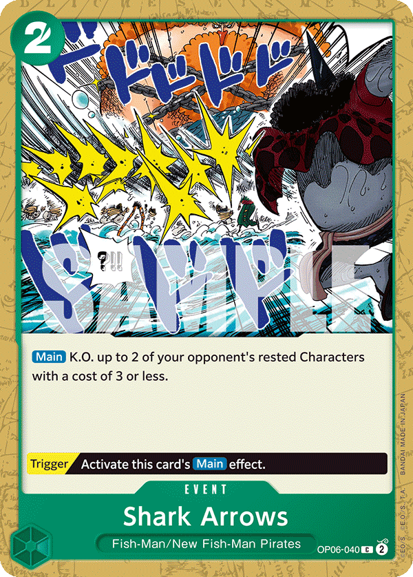 Shark Arrows OP06-040@en