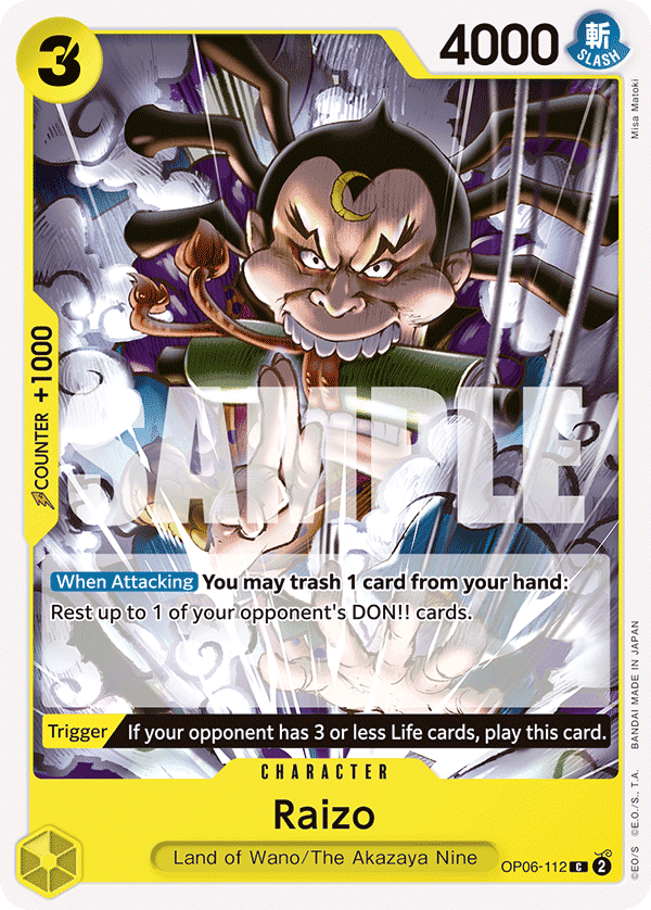 Raizo OP06-112@en