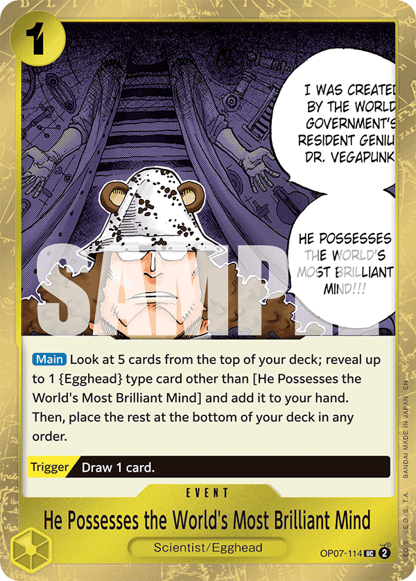 He Possesses the World's Most Brilliant Mind OP07-114_p1@en