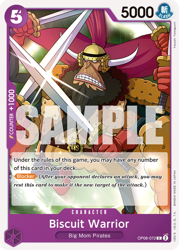 Biscuit Warrior OP08-072@en