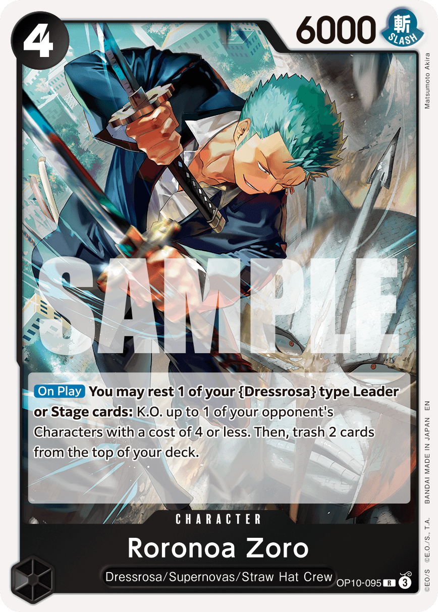 Roronoa Zoro OP10-095_r1@en