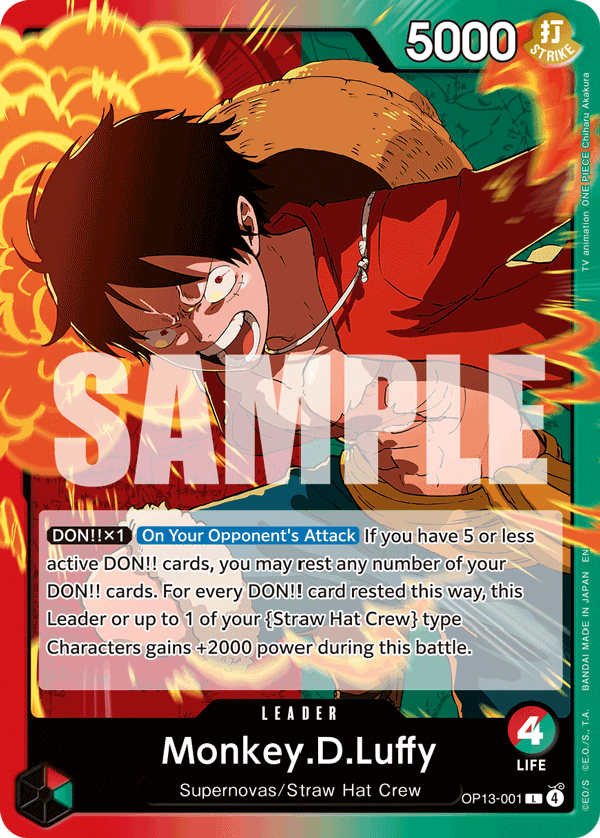 Monkey.D.Luffy OP13-001@en