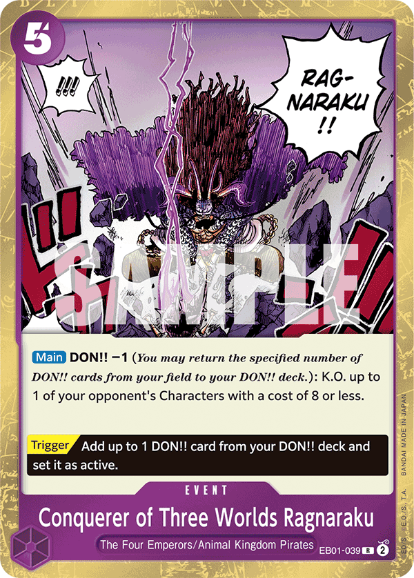 Conquerer of Three Worlds Ragnaraku EB01-039@en