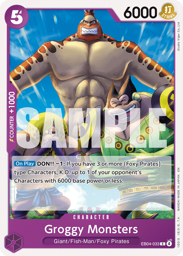 Groggy Monsters EB04-033@en