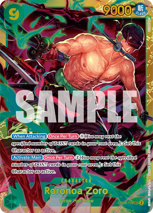 Roronoa Zoro OP06-118@en