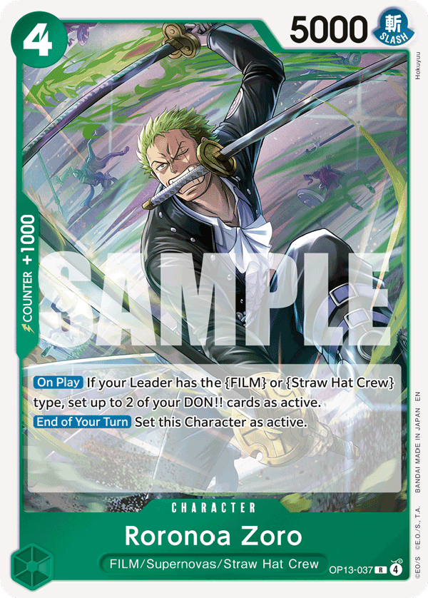 Roronoa Zoro OP13-037@en