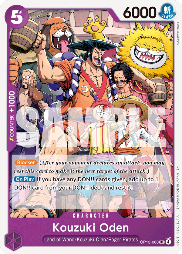 Kouzuki Oden OP13-063@en