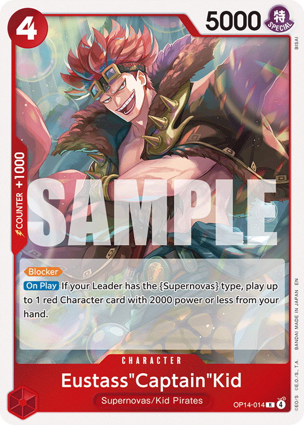 Eustass"Captain"Kid OP14-014@en