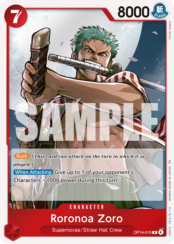 Roronoa Zoro OP14-015@en