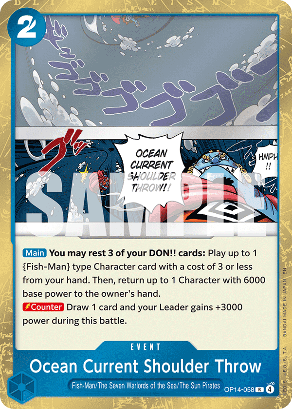 Ocean Current Shoulder Throw OP14-058@en