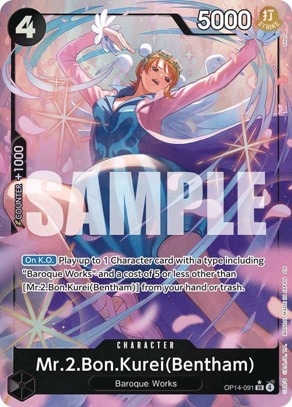 Mr.2.Bon.Kurei(Bentham) OP14-091_p1@en