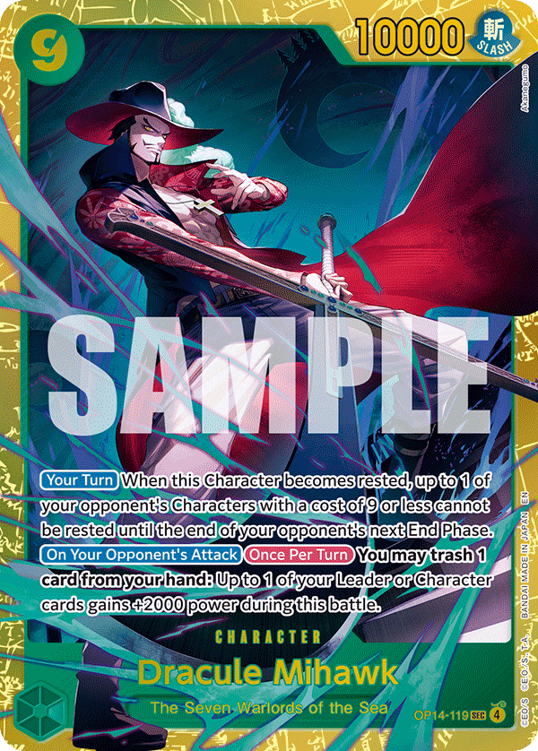 Dracule Mihawk OP14-119@en