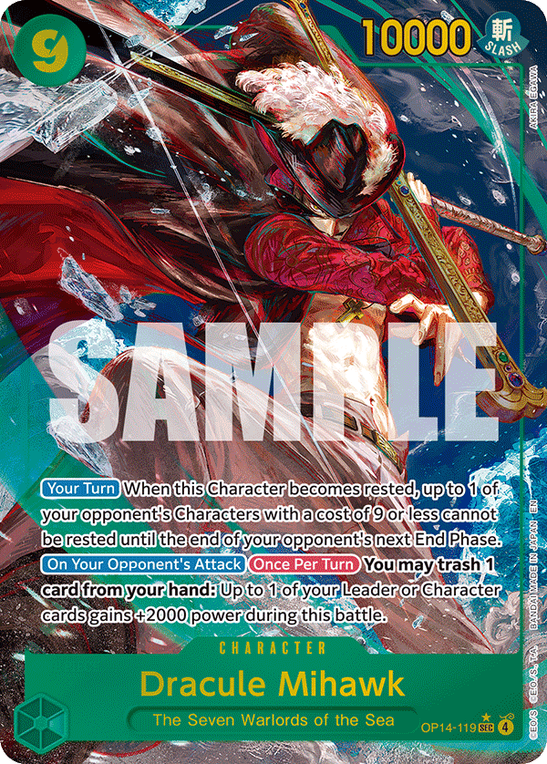 Dracule Mihawk OP14-119_p1@en