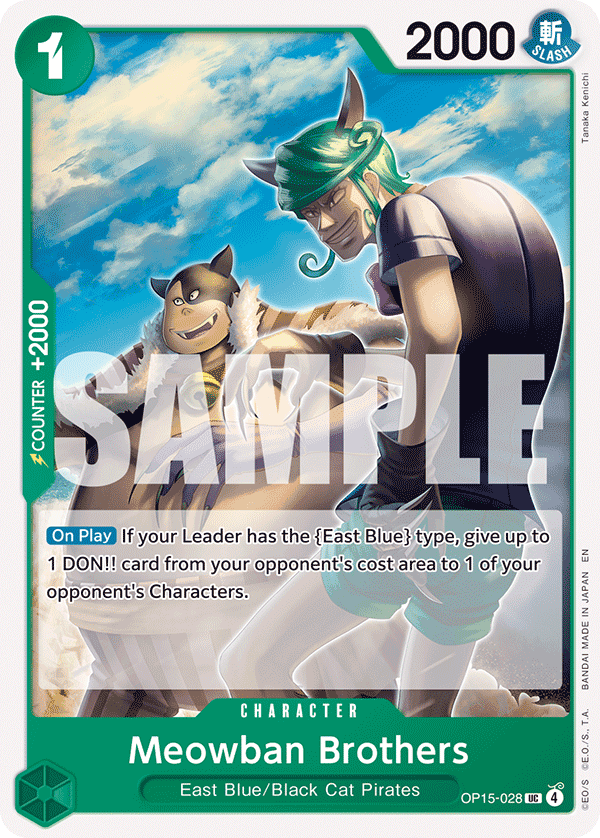 Meowban Brothers OP15-028@en