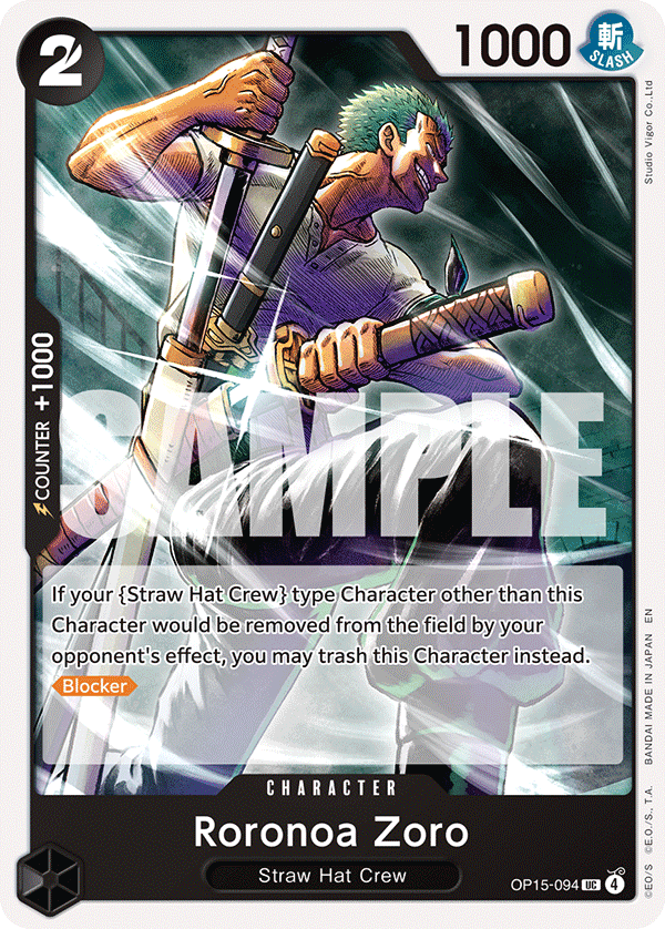Roronoa Zoro OP15-094@en